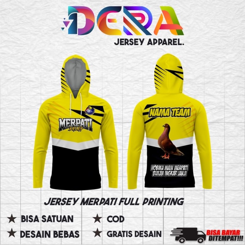 Jersey Merpati Jersey Dara Costum Desain