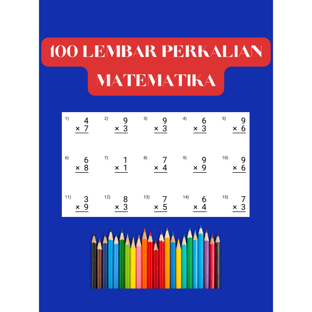 

100 LEMBAR PERKALIAN MATEMATIKA