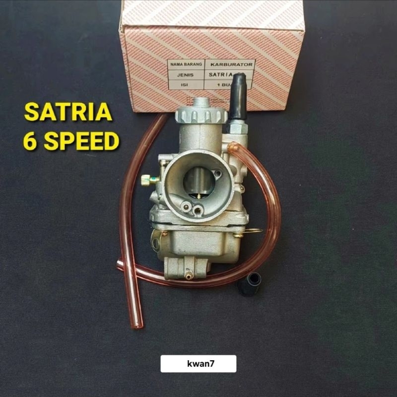 KARBURATOR KARBU CARBURATOR ASSY SATRIA 2 TAK 120 R 6S 6 SPEED (KIRIM RANDOM MERK CHOHO / BINAPART)