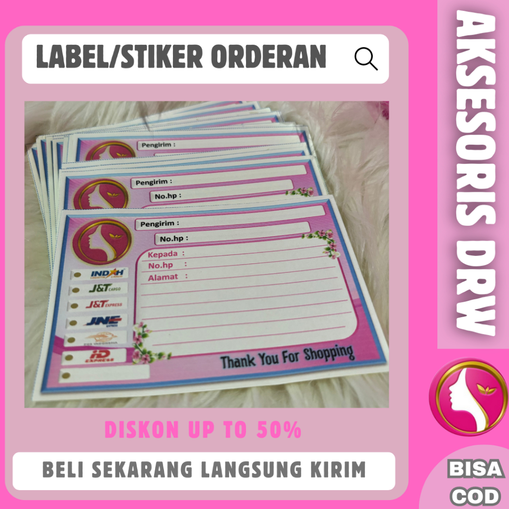 

Stiker / Label Pengiriman Orderan Drwskincare | Aksesoris