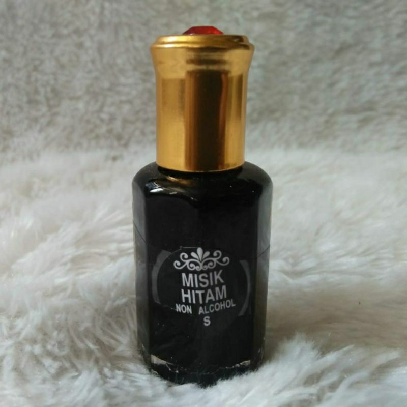 Minyak Wangi Misk Hitam Isi 12 ML Kemasan Botol Tola