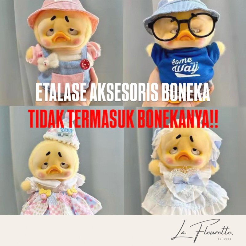(Ready Stock) Baju Upset Duck / Aksesories Upset Duck / Outfit Upset Duck / Baju Upset Duck/ Perleng