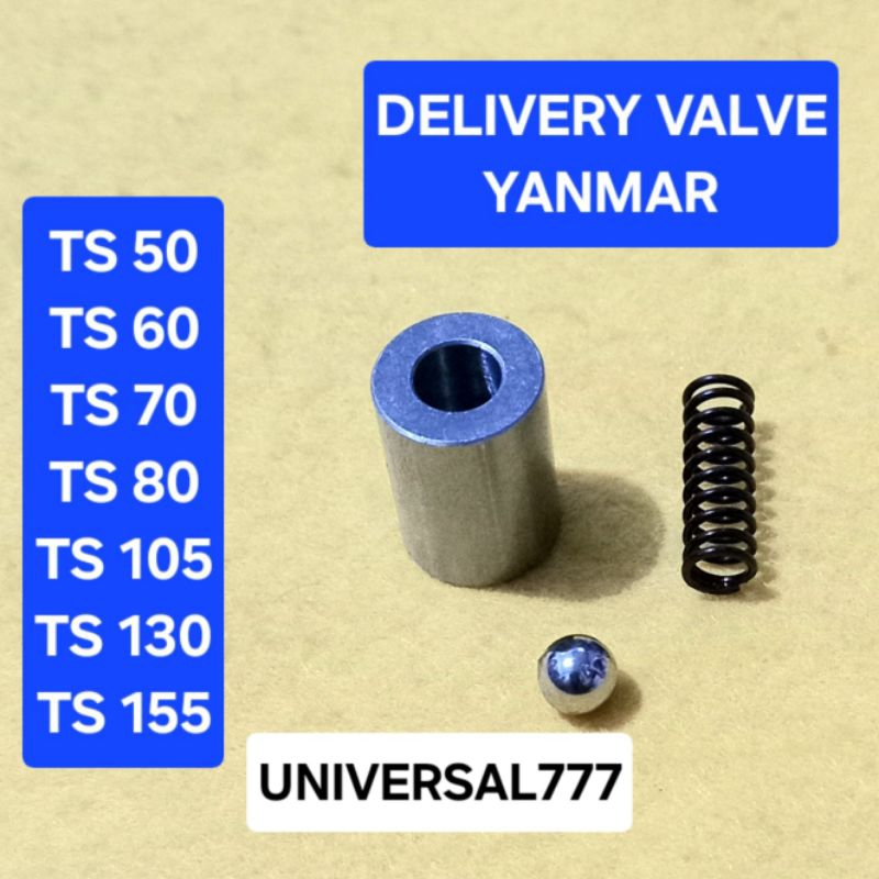 TS50 TS155 Delivery Valve YANMAR TS60 TS70 TS80 TS105 TS130 TS155 Notip Palap Palp Bospom TS 50 60 7