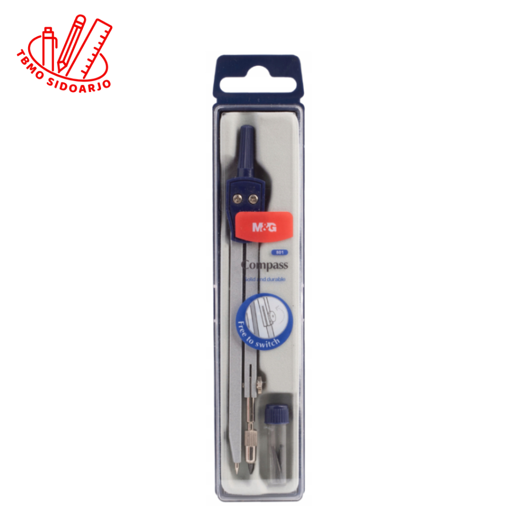 

TBMO M&G Basic Compass Jangka Metal Geometry Compass 801 ACS908D7