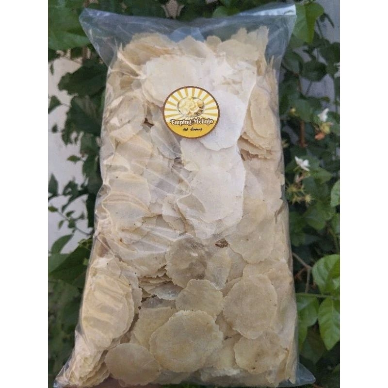 

Sekar_Shop07 (1 Kg Super Tipis) Emping Blinjo Mentah Asli Khas Limpung