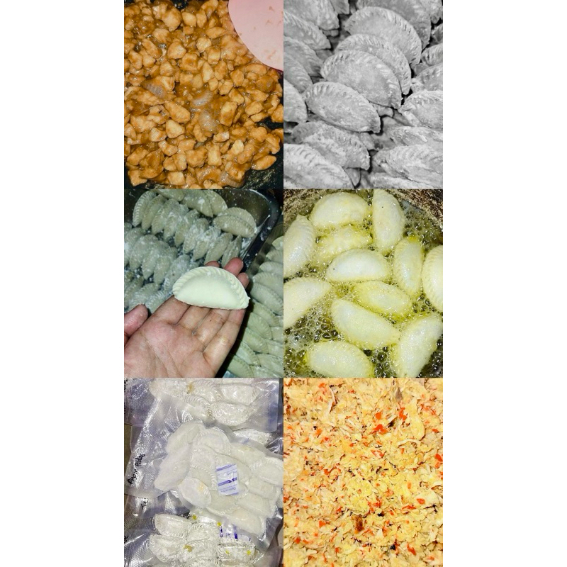 

10 PCS Cemilan Cireng Isi Full Ayam Suwir Pedas / Keju / Chicken Teriyaki Frozen Food