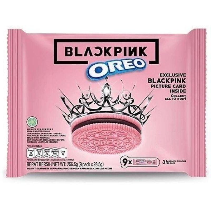 

-oreo black pink