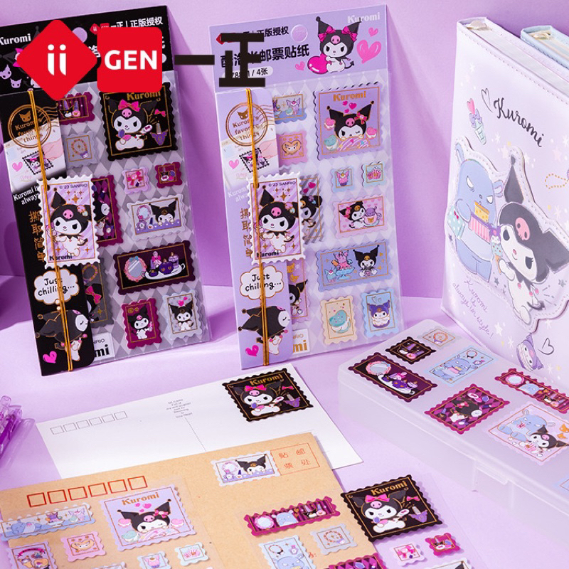 

iiGEN Sticker Ori Sanrio 3D 2D motif Perangko Sanrio Stickers