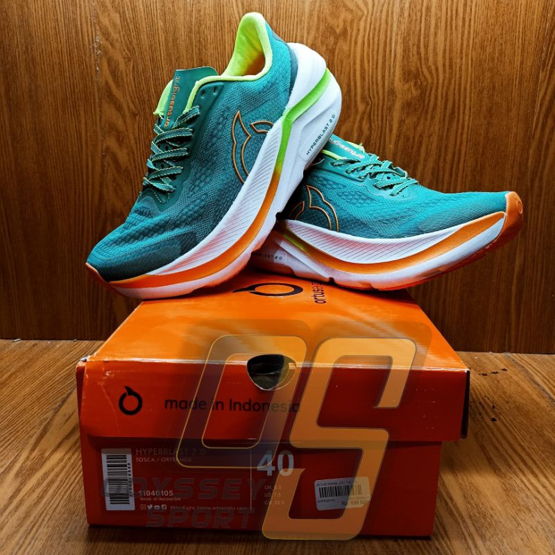 Sepatu Running Ortuseight Hyperblast 2.0 (Tosca/Ortrange) 100% ORIGINAL