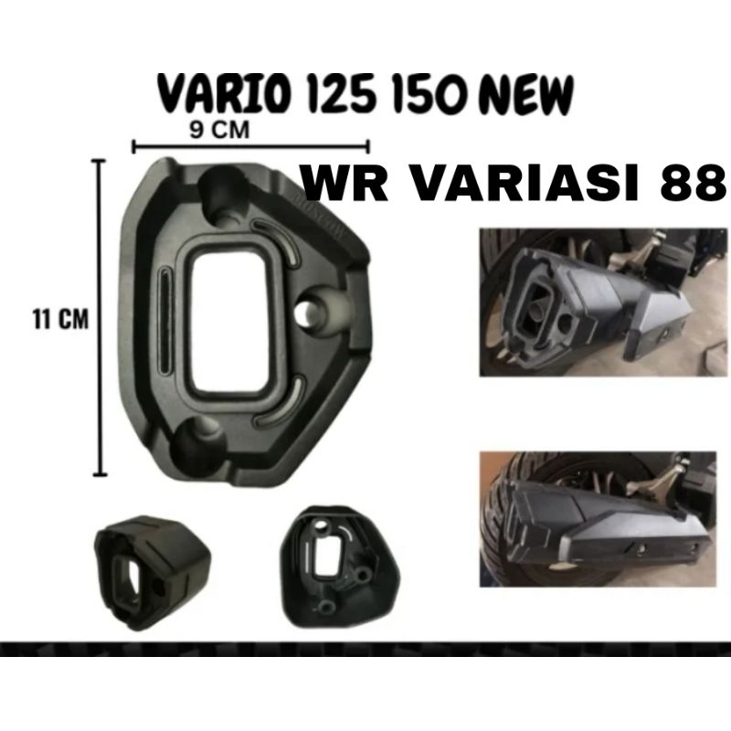 END MUFFLER VARIO 125 150 ABS CBS 2018-2023 END CUP VARIO 125 150