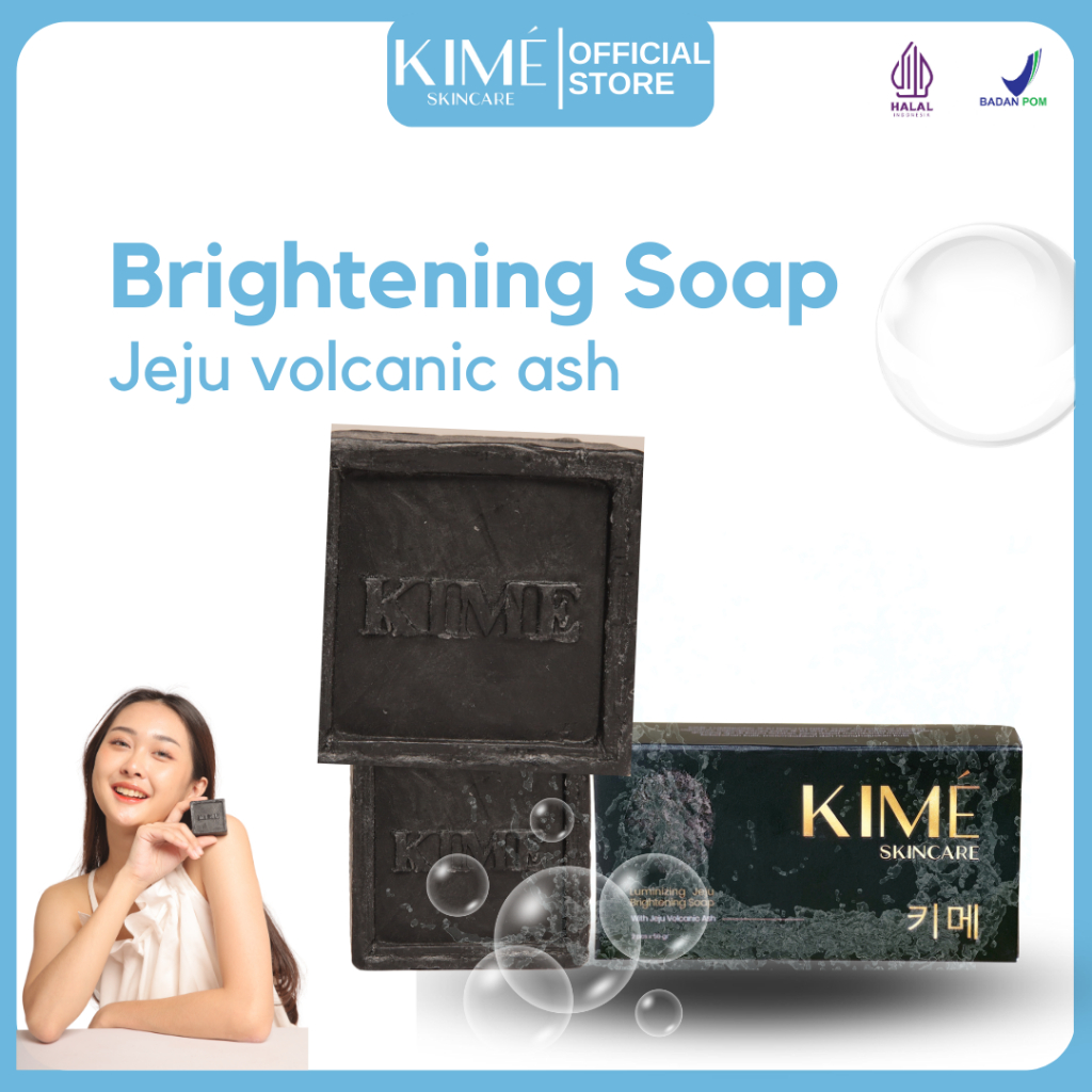 Sabun Kime Skincare Sabun Pemutih Wajah Sabun Pencerah Kulit Sabun Kime Asli Original