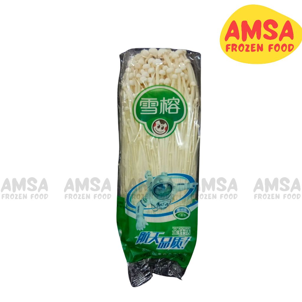 

Jamur Enoki Green Box 100gr