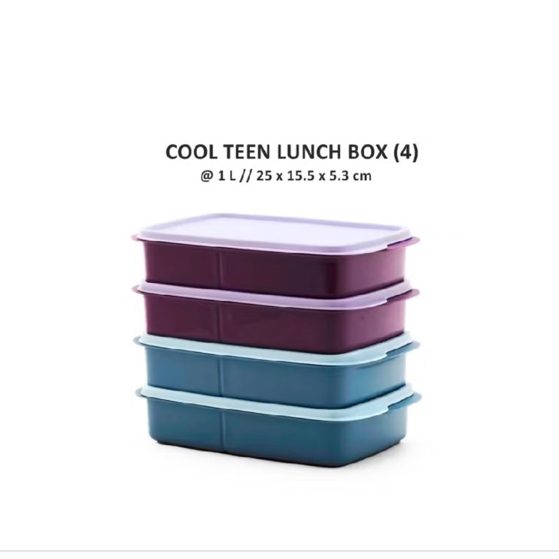KOTAK BEKAL TUPPERWARE BESAR MURAH LUNCHBOX