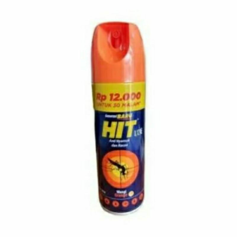 #MAU# Hit Aerosol 165ml Obat Anti Nyamuk Spray Semprot Pembasmi Pembunuh Pengusir Nyamuk Kemasan Bar
