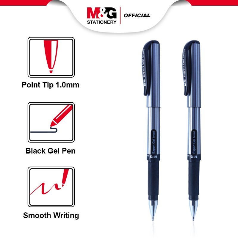 

M&G Pulpen Gel Tanda Tangan / Pulpen Expert Gel 1.0 mm AGP13672 (1PCS)