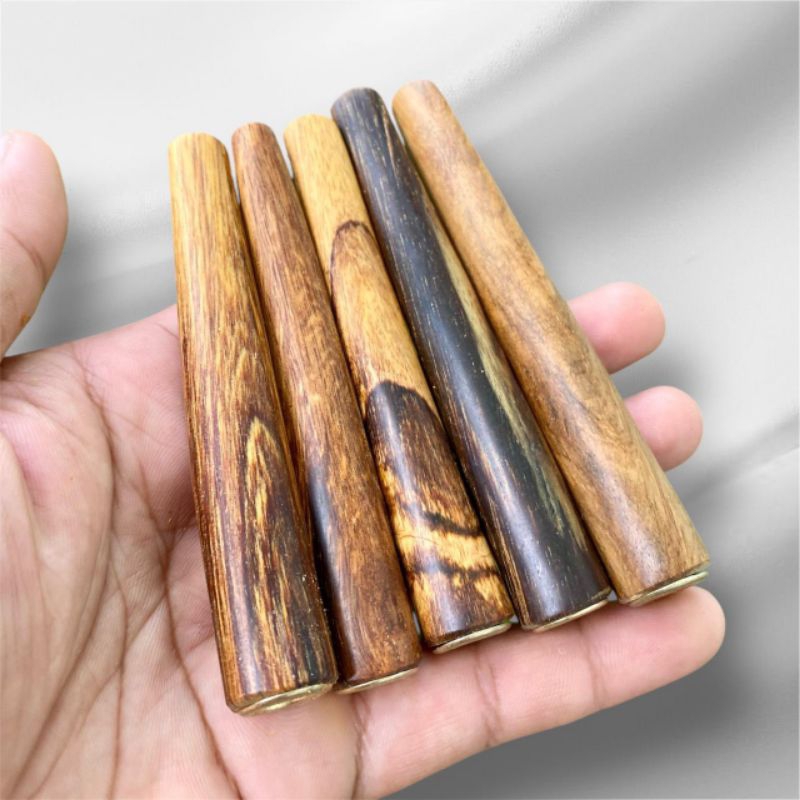 Once pipa kayu gaharu original grade A+ aroma sangat harum lubang multifungsi