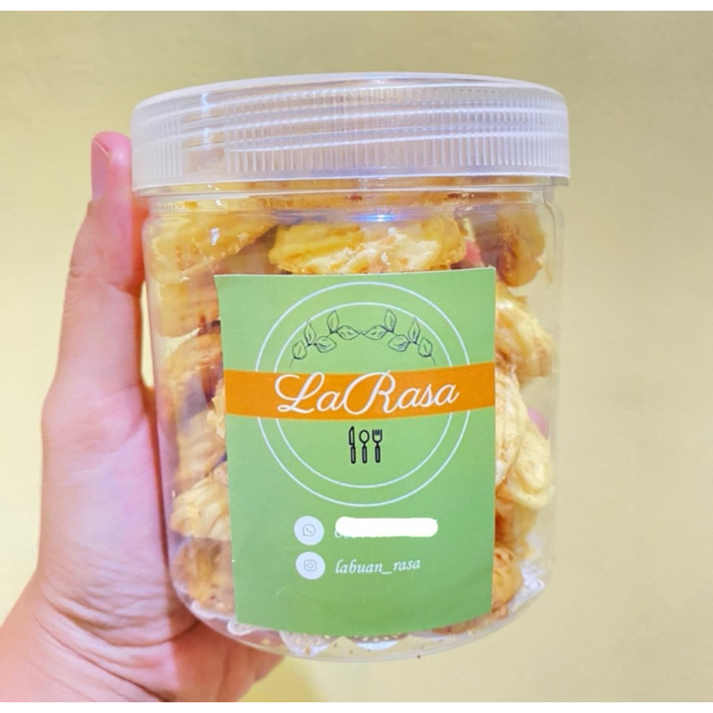 

Sagu keju toples tabung 600 gram