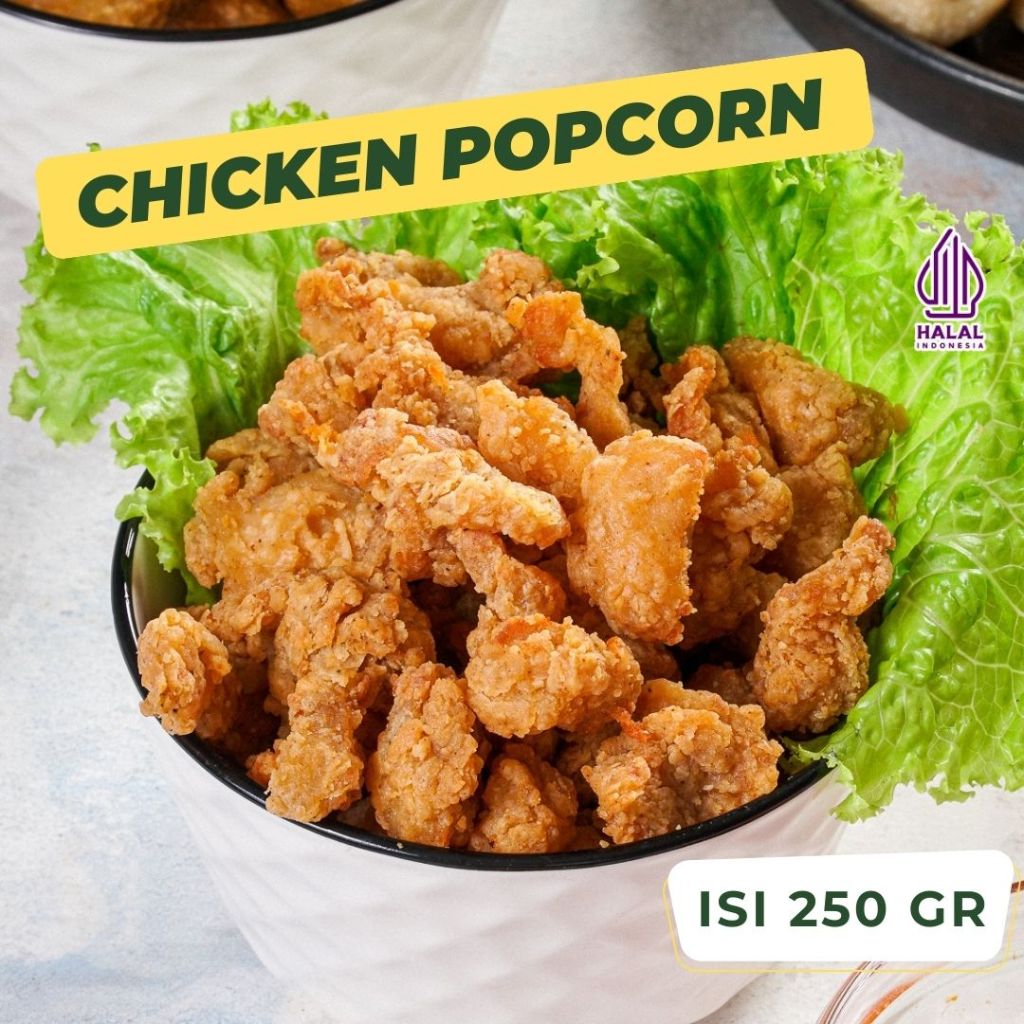 

Chicken Popcorn (Ayam Goreng Tepung) Homemade by Warisan Ibu Food 250g