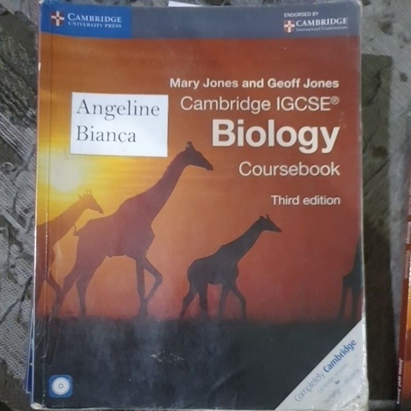 cambridge IGCSE biology Coursebook