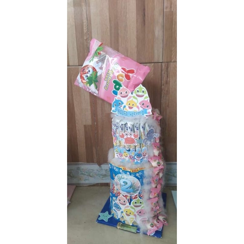 

Snack tower baby shark