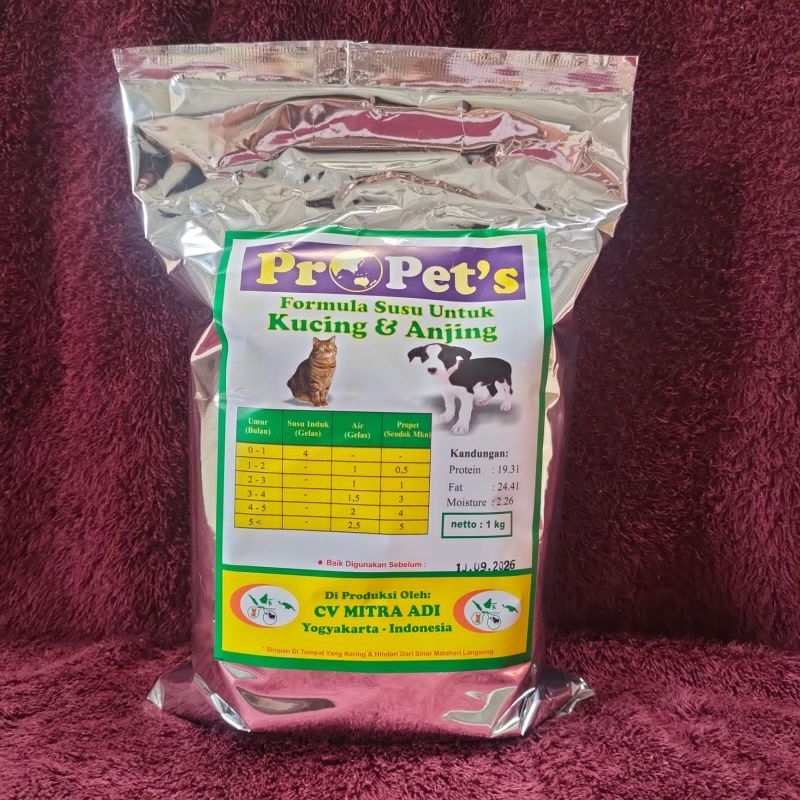 Propets Susu Anjing & Kucing 1Kg