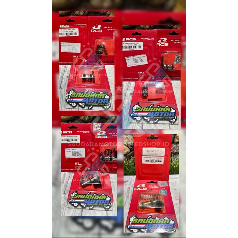 SIL (SEAL) MASTER REM RCB S1-17MM • S1-14MM • E2-14MM (OVAL-HITAM/SILVER) • E3-14MM (KOTAK-SILVER) •