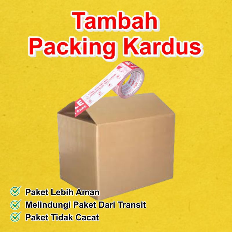 

Tambahan Packing Kardus | Packing Kardus Paket