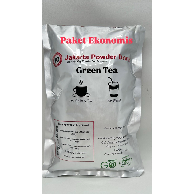 

PAKET EKONOMIS Green Tea
