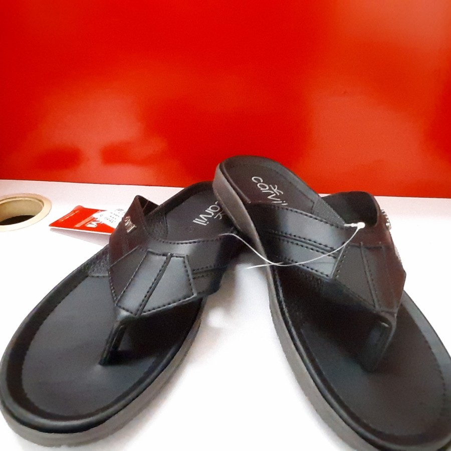 Carvil Jepit Casual Pria Jacksen-01 M - Black