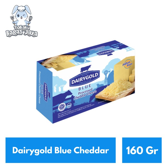 

Keju Cheddar Dairygold Blue 160 Gramdairy