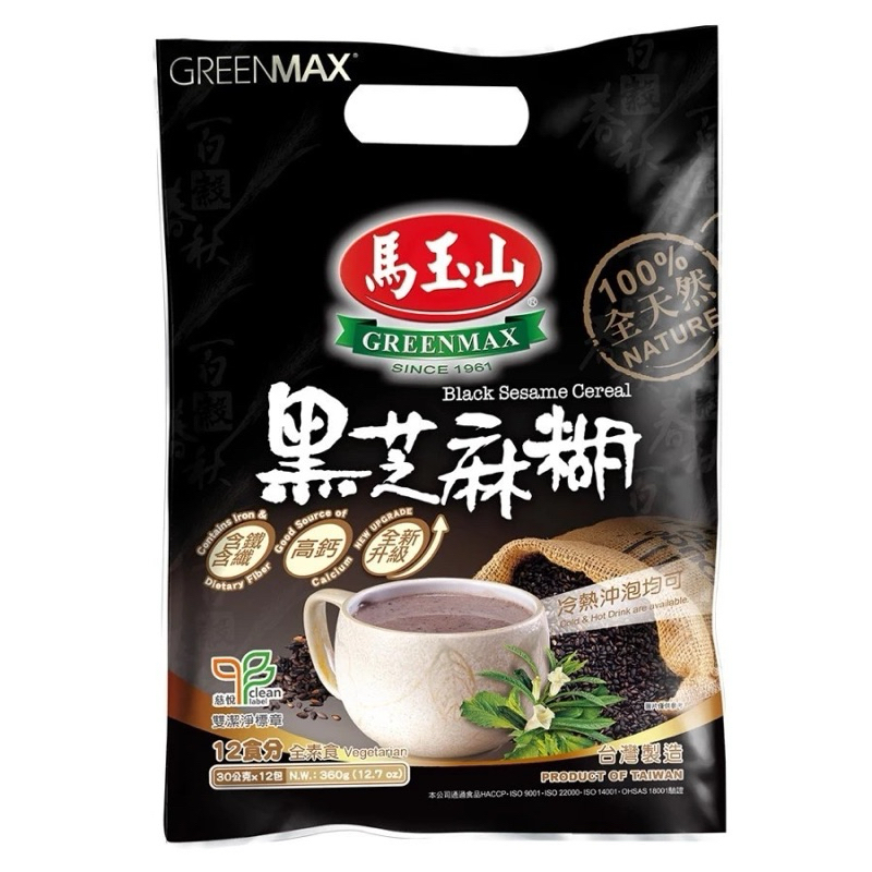 

Greenmax Black Sesame Cereal