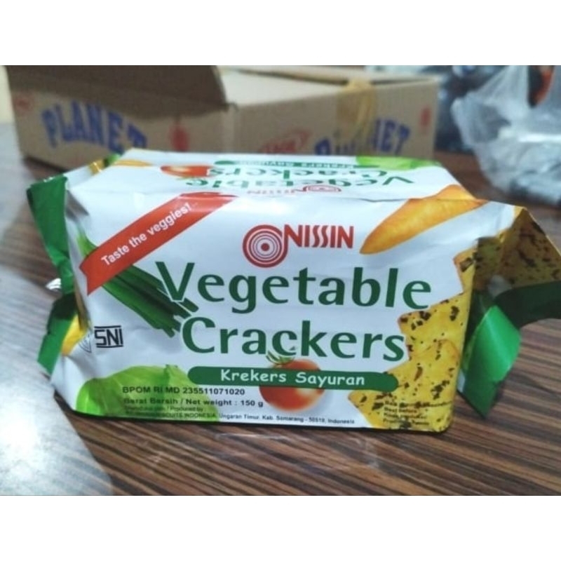 

Nissin Vegetable Crackers 150 gram