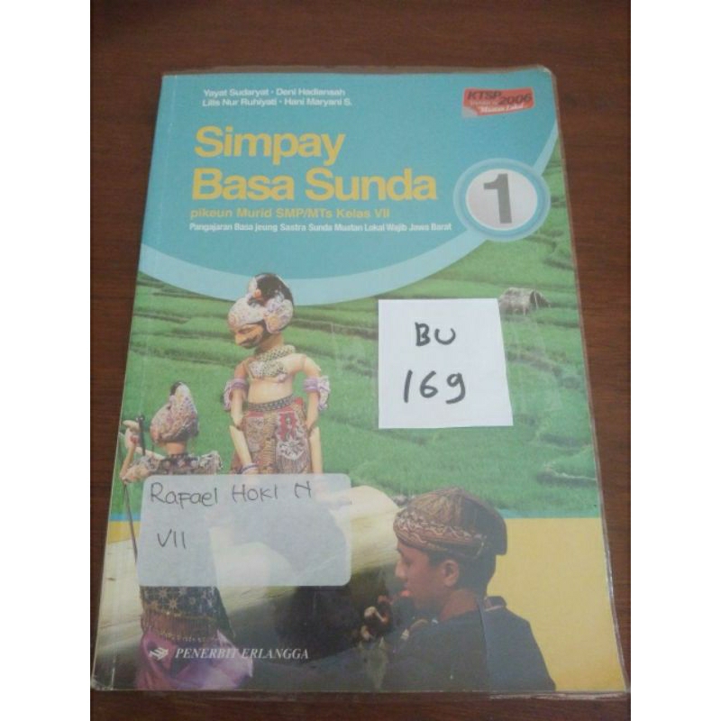 

SIMPAY BASA SUNDA PIKEUN MURID SMP/MTS KELAS VII(BU169)