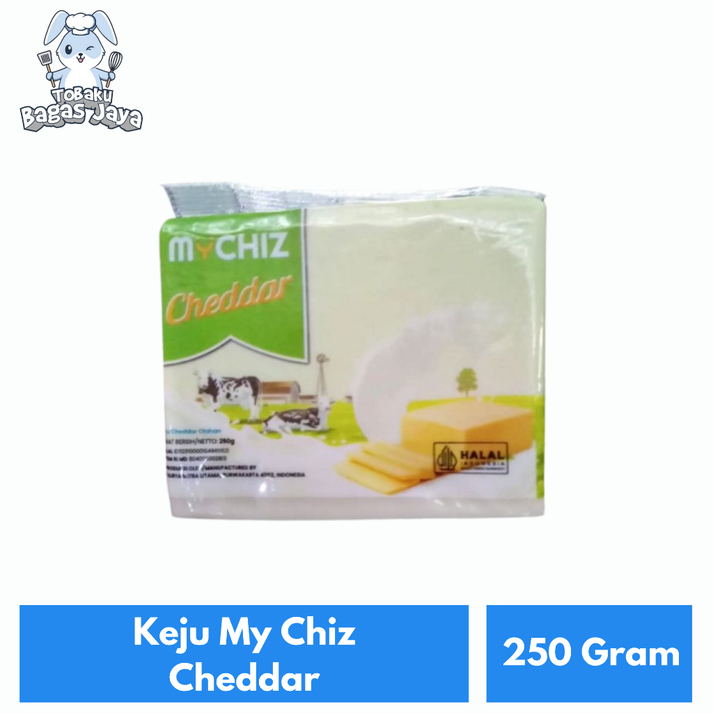 

Keju Cheddar Mychiz 250 Gram