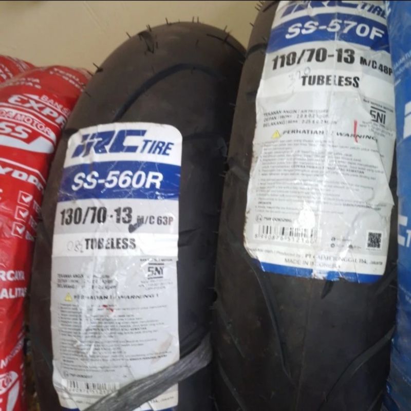 ban luar motor matic irc velg 13 tubles