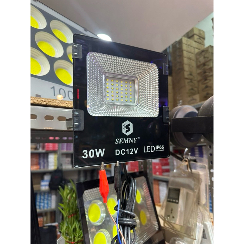 Lampu Sorot Led DC AKI 12V 30W