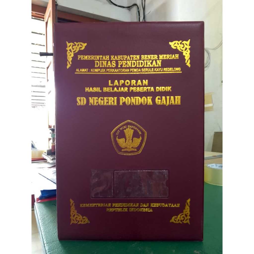 

Sampul Raport F4 isi 12 Lembar