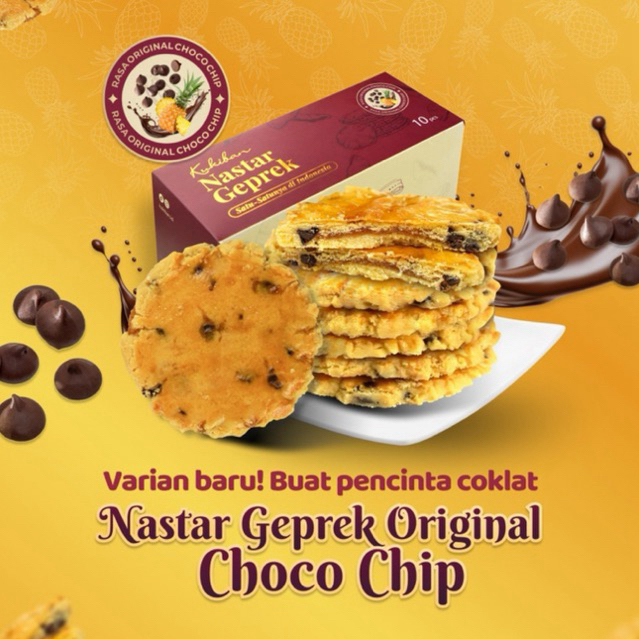 

Nastar Geprek ChocoChip Premium
