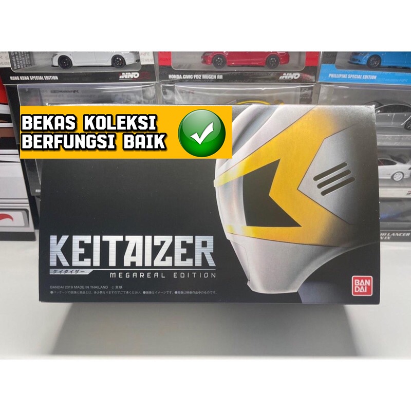 Dx Power Rangers In Space Denji Sentai Megaranger Premium Silver