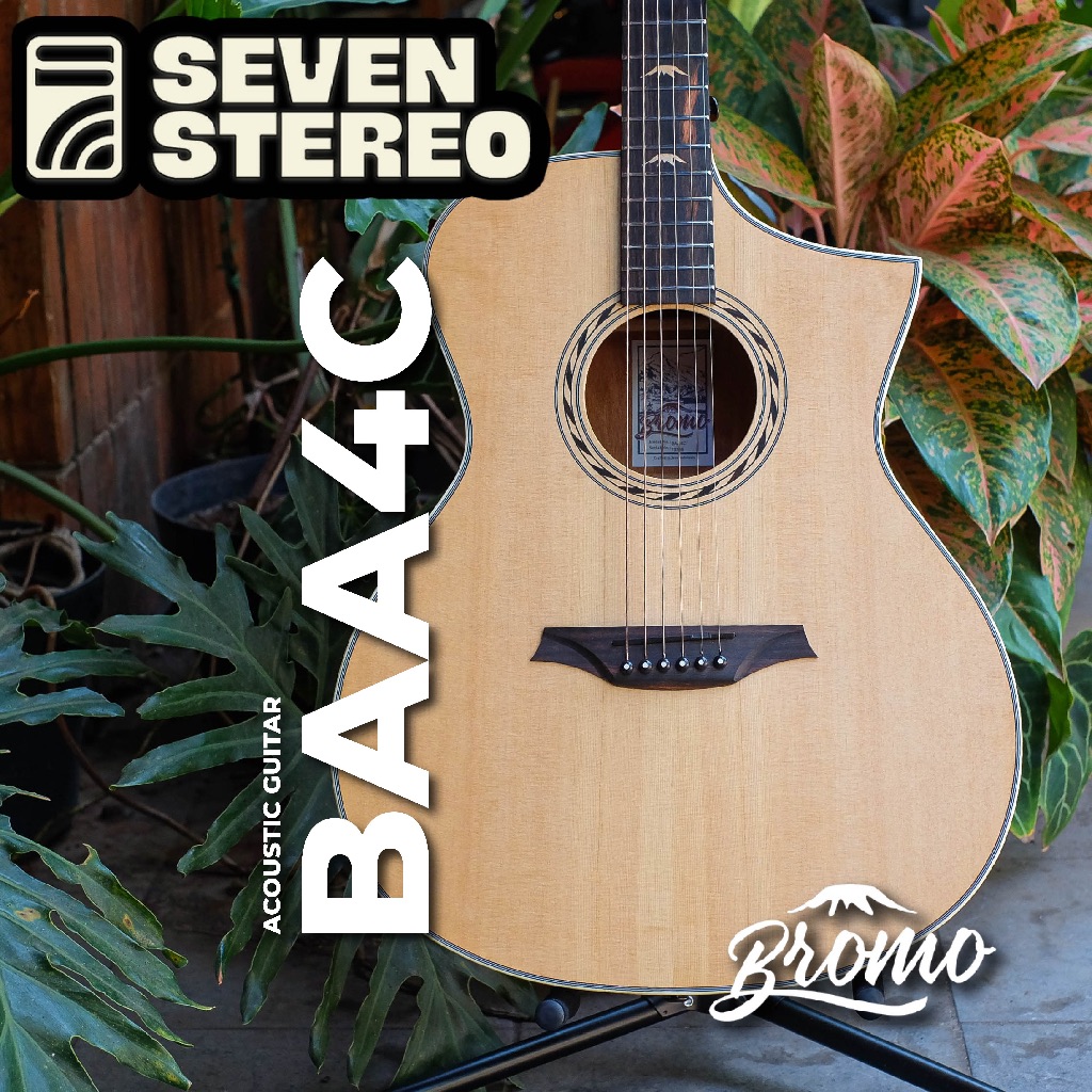 BROMO BAA4C Acoustic Guitar - Gitar Akustik