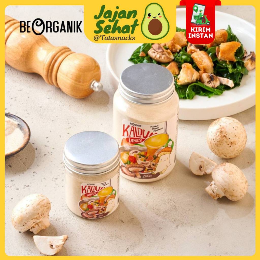 

Beorganik Mushroom Stock Powder (NON MSG) / Kaldu Jamur