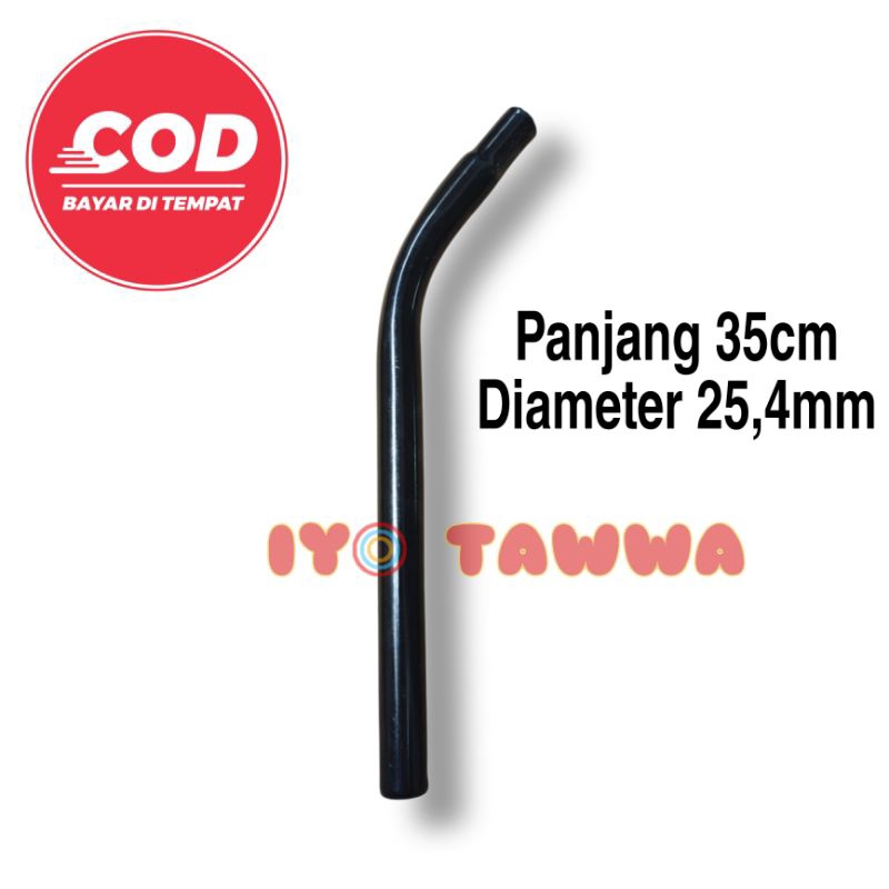 Tiang sadel model bengkok