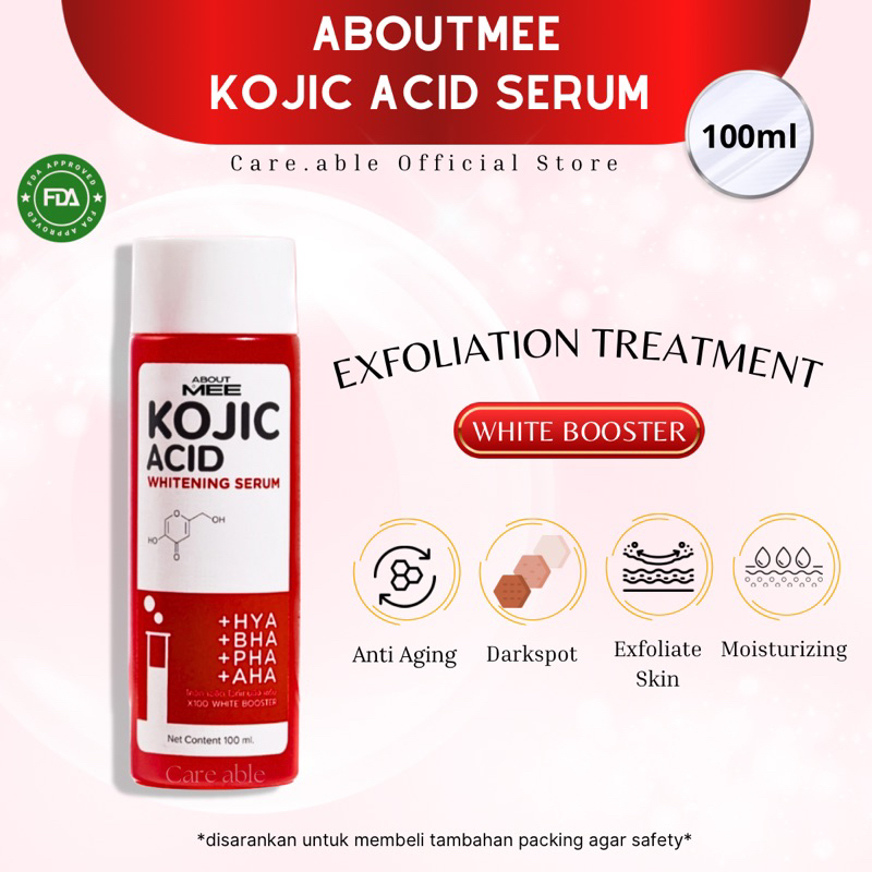 ABOUTMEE - KOJIC ACID BODY SERUM 100ML | KOJIC ACID BRIGHTENING BODY SERUM