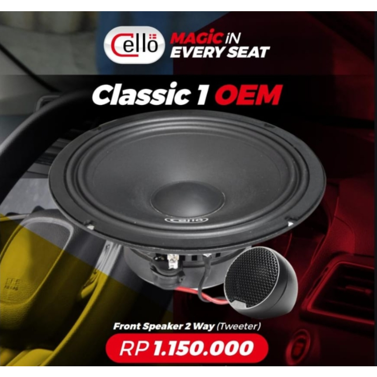 SPEAKER MOBIL SPLIT OEM CELLO CLASSIC 1