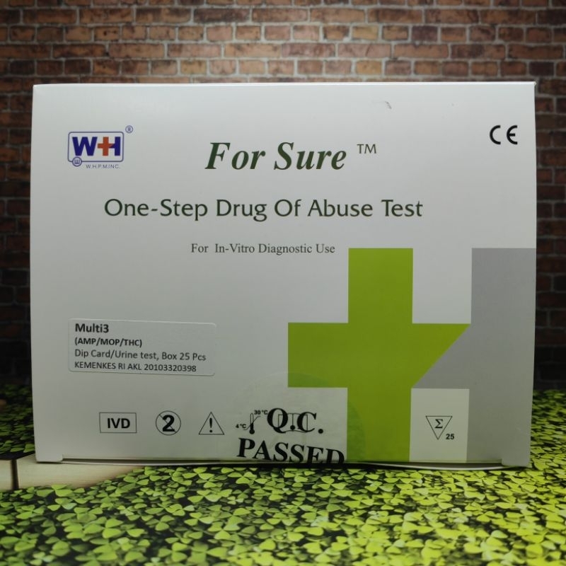 TES DRUG 3 PANEL FOR SURE 25 TES | RAPID TES NARKOBA 3 PARAMETER