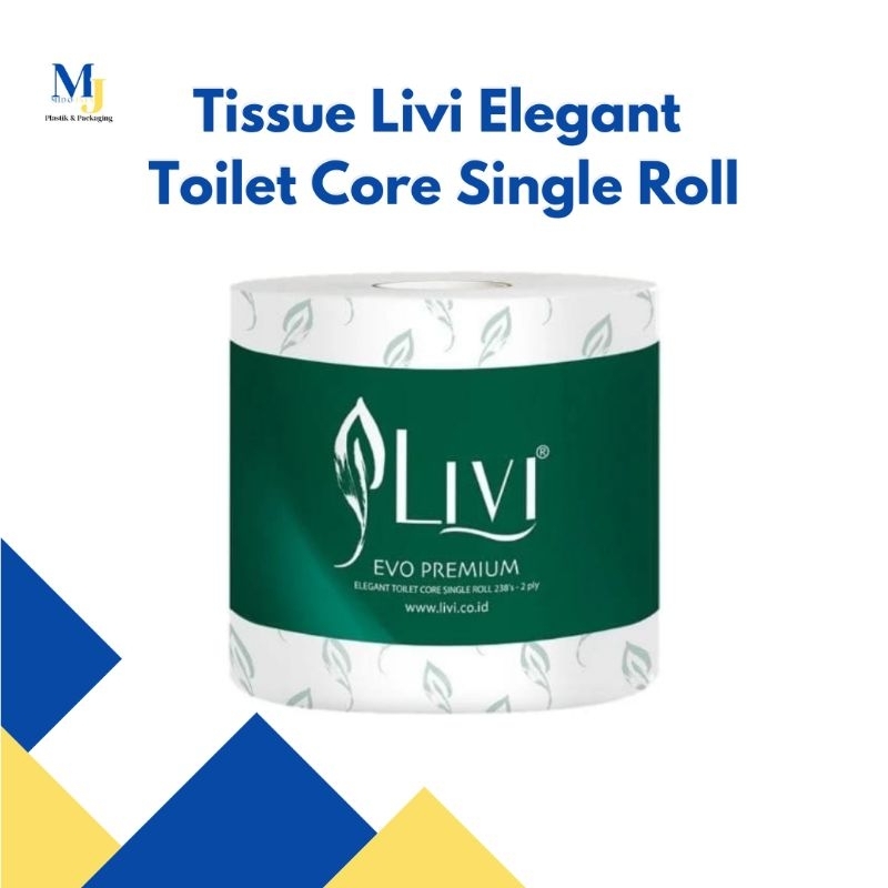 Tisu Toilet Roll Livi 10 Pcs