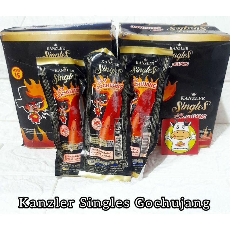 

(1BOX) Kanzler Sosis Gochujang Singles Kanzler Limited Stock (isi 12 pcs)