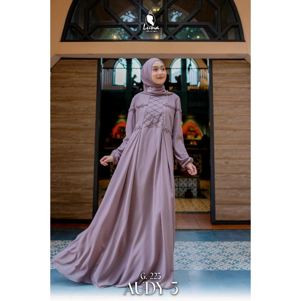Audy dress by Luna Hijab Kudus