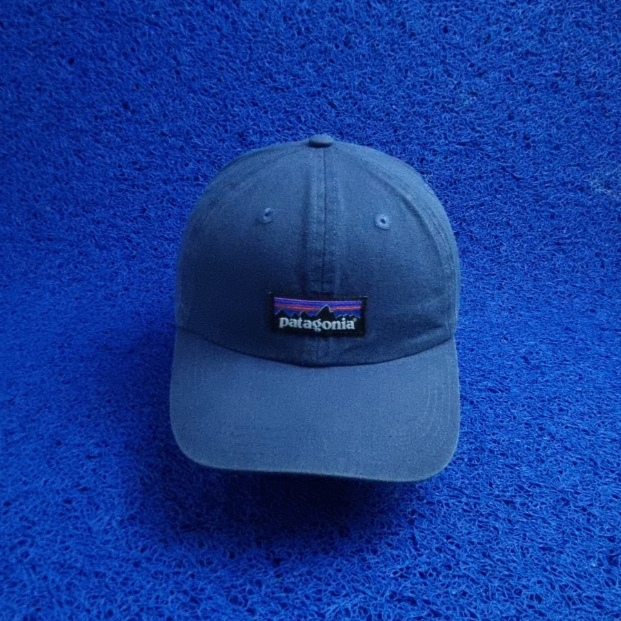 topi patagonia casual biru second original