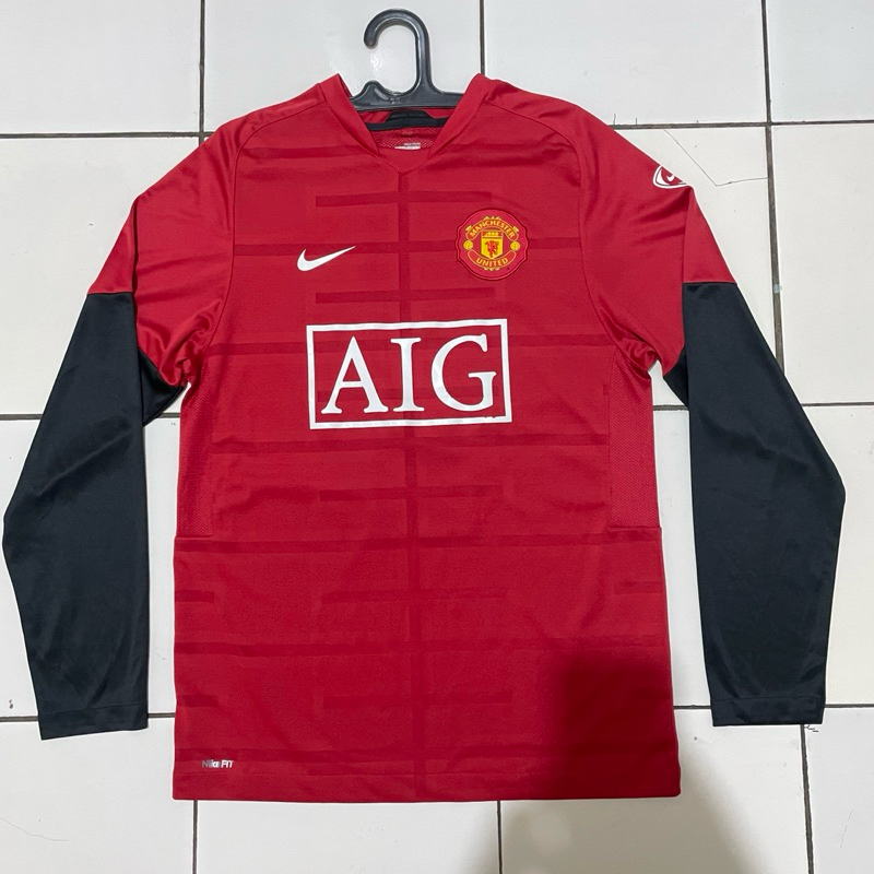 jersey training MU 2009-2010 original long sleeve